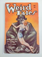Weird Tales Pulp Magazine October 1934 Margaret Brundage Cover - Conan Story picture