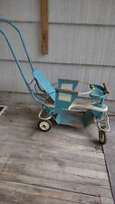 Vintage 1950s Taylor Tot Baby Stroller Walker Adjustable Seat Foldable Handle picture