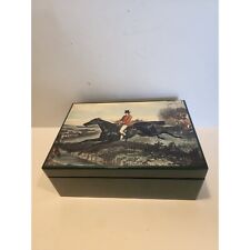 Vintage Equestrian Congress Wood Box picture