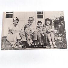 ABC Radio Host Breneman's Family Breakfast in Hollywood Kellogg's Postcard c1945 picture