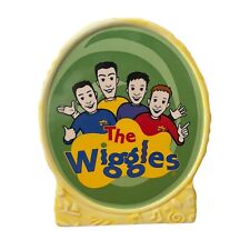 Vintage The Wiggles Yellow Ceramic Piggy Bank Big Red Car Collectible Retro Y2K picture