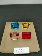 Andara Crystal Square Cutting 25mm 4pc in 4 color (350) picture