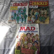 1 MAD Magazine and 2 CRACKED Magazines picture
