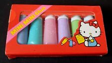1976 Early Vintage Sanrio Hello Kitty Mini Glue 6 Cute Tiny Colorful Bottles picture