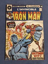 L'invincible Iron Man#25 Editions Heritage FRENCH/CANADIAN (CMX-V/7) picture
