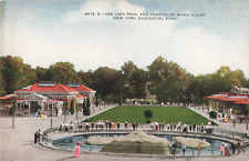 Antique Postcard, Sea Lion Pool, New York Zoological Park, Long Ago picture