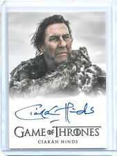 2023 Rittenhouse Game of Thrones Auto Ciaran Hinds as Mance Rayder NM/Mint picture
