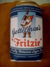 Gettelman's Beer Can Koozie, Wrap, Insulator -  Fritzie picture