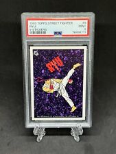 1993 Topps Street Fighter II Stickers Ryu #9 PSA 9 picture