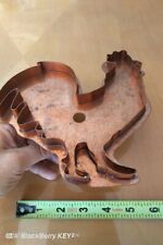 Michael Bonne copper cookie cutter  flatback handle Rooster picture