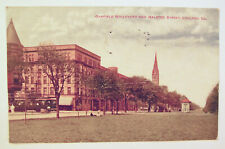 Chicago Illinois Southside Garfield Halsted VTG Postcard 1900s Franklin Stamp    picture