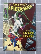 The Amazing Spider Man #76 The Lizard Lives VF- Vintage Marvel 1969 picture