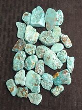860ct. 27pc. Sleeping Beauty Asst. Semi Polished Large Slabs Turquoise Rough Cab picture