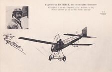 CPA AVIATION aviator Léon BATHIAT on monoplane SOMMER (*1877DOUAI +1967NEUILLY) picture