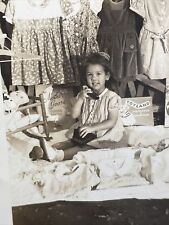 Girl With Her Christmas Presents, Toys, Redwood City 1945, Unusual picture