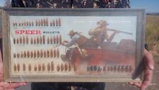 Vintage RARE Still Wrapped Speer 1969 Winchester Bullet Board Decoration picture