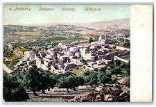 c1905 Aerial View Houses Establishments in Bethany Palestine Antique Postcard picture