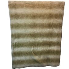 Woolrich Reversible Faux Fur Faux Suede Throw Blanket 66 x 51 Lodge Decor Couch picture