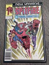 Spitfire and the Troubleshooters #1 Oct. 1986 Marvel Comics Newsstand NM picture