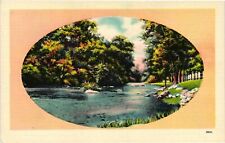 VTG Postcard- 280231. LAKE SCENE. Unused 1915 picture