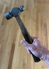 Very Rare vintage Ballpeen Hammer unlike others . Beautiful Head Design , unkown picture