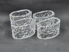 Waterford Crystal Alana Napkin Rings, Set of 4 picture