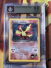Pokemon WOTC gym heroes rockets Moltres BGS 9.5 picture