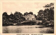 Durant Guest House WELLESLEY COLLEGE Massachusetts c1925 Postcard picture