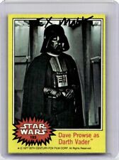 1977 Topps Star Wars Yellow Ex-Mint Dave Prowse as Darth Vader #183 picture