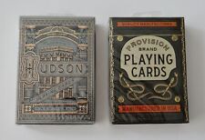 New 2 Sealed Theory 11 Premium Playing Cards Decks Hudson Provision USA  picture