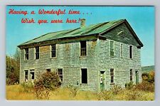Breezy Motel Old House Comic Vintage Souvenir Postcard picture