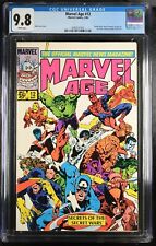 Marvel Age #12 CGC NM/M 9.8 White Pages 1st Black Costume Spider-Man Marvel picture