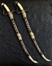 Pair antique Vietnamese Guom Sword picture