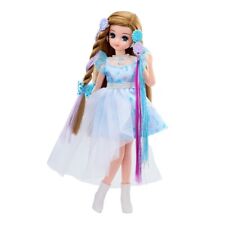 Takara Tomy Licca-chan Doll Extensions Tsubasa-chan Oshi Blue Dress-up Play Toy picture