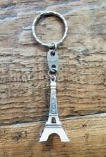 Eiffel Tower Metal Key Ring Paris France Keychain picture