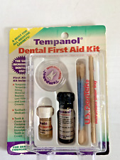 Vintage 60's/70's Tempanol Dental First Aid Kit - Still Sealed picture