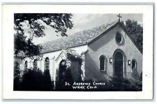 c1940 Exterior View St Andrews Church Building Wray Colorado CO Vintage Postcard picture