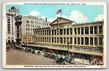 Salt Lake City Utah~Zion's Co-Operative Mercantile Institution~Main Street~1920s picture