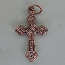 Vintage Gold Toned Small Crucifix  picture