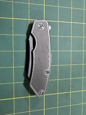 Custom Titanium Flipper Knife US Made picture