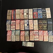 LOT OF 30+ VTG Empty Matchbook Covers 1930’s-1950’s Book Matches Companies picture