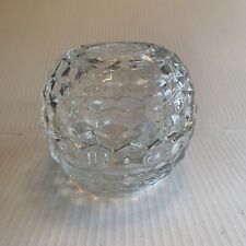 Vintage Homco Lady Love Clear Glass Globe Fairy Lamp picture