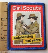 Girl Scout 1912-2012 100TH ANNIVERSARY PATCH Juliette Low Founder NEW picture