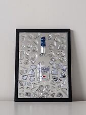 Handmade Art Luxury broken bottle in frame - Gray Goose Vodka picture