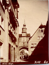 Germany, Rothenburg ob der Tauber, 1930 Vintage Silver Print Silver Print Silver picture