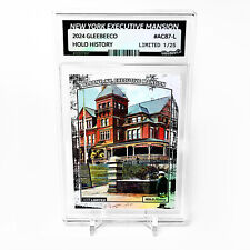 ALBANY, NY, EXECUTIVE MANSION Card GleeBeeCo Holo History #AC87-L Limited to /25 picture