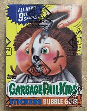 1987 Garbage Pail Kids 9th Series 48 Unopened Canada Gum Packs-NICE BBCE BOX TWT picture