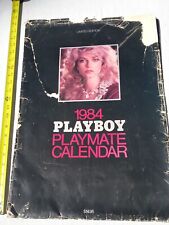 LIMITED EDITION EXTRA LARGE 1984 PLAYBOY WALL CALENDAR WITH ENVELOPE 15 x 21 HTF picture