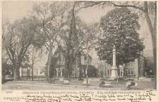 c1905  Second Congregational Church Soldiers Monument Greenfield MA P462 picture