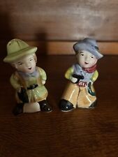 Vintage Salt and Pepper Shakers~Cowboy and Cowgirl picture